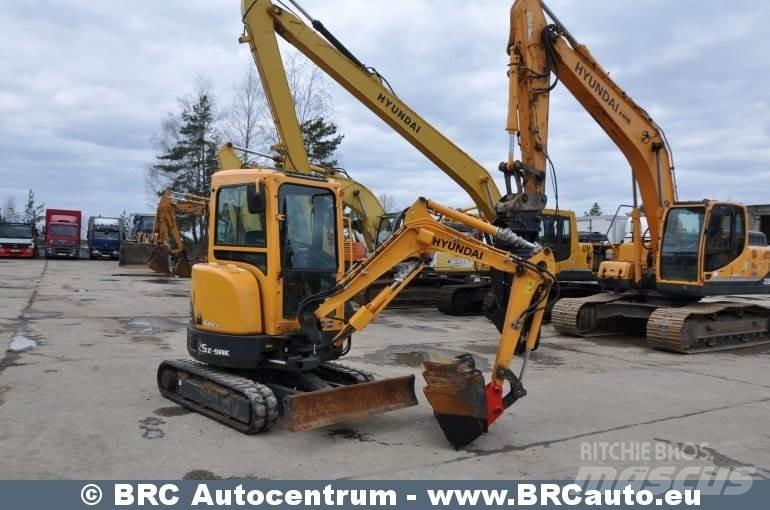 Hyundai R25Z-9AK Mini kotrók < 7t