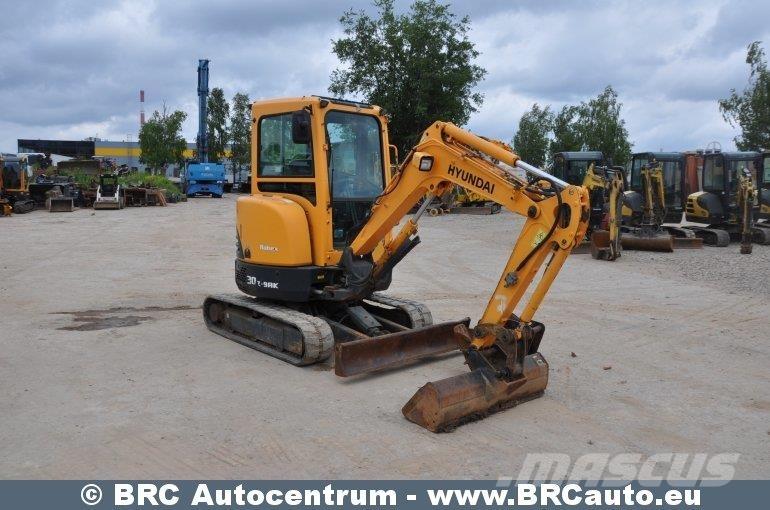 Hyundai R30Z-9AK Mini kotrók < 7t