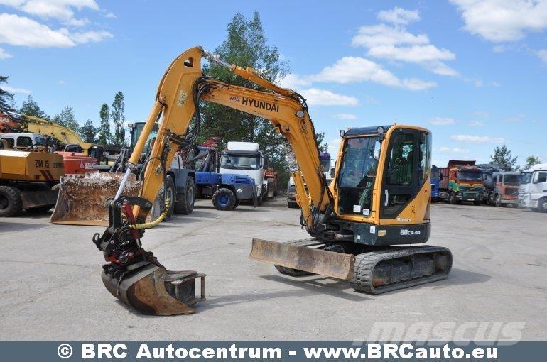 Hyundai R60CR-9A Mini kotrók < 7t