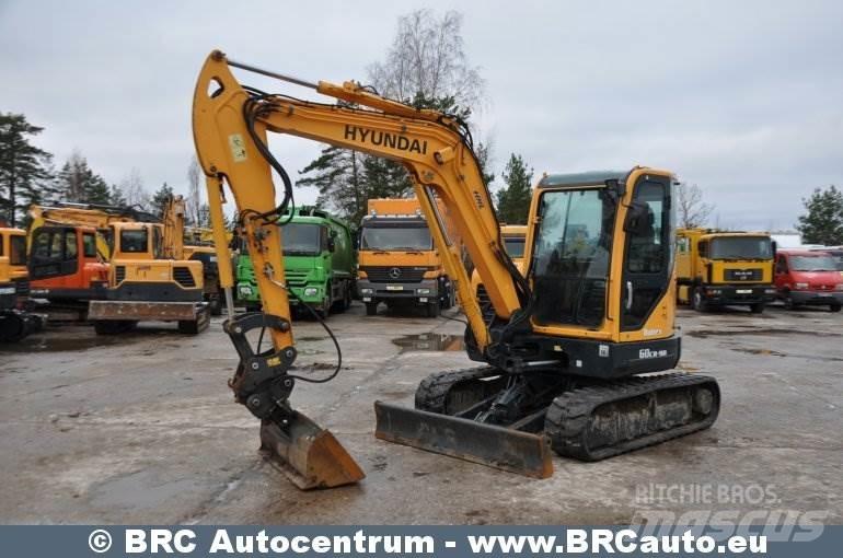 Hyundai R60CR-9A Lánctalpas kotrók