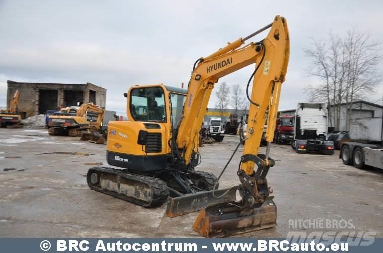 Hyundai R60CR-9A Lánctalpas kotrók