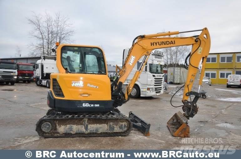 Hyundai R60CR-9A Lánctalpas kotrók