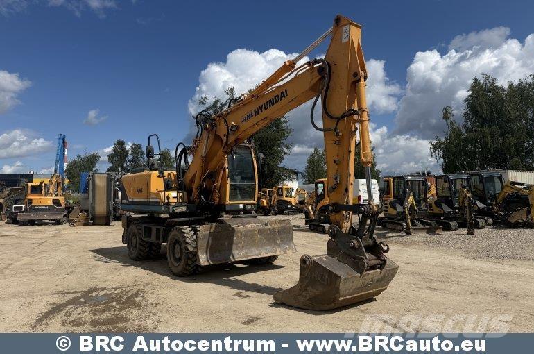 Hyundai Robex Gumikerekes kotrók