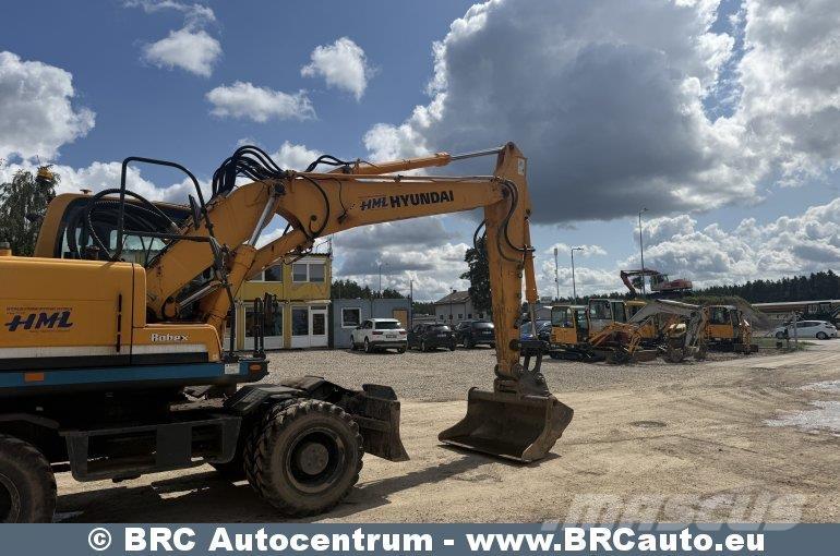 Hyundai Robex Gumikerekes kotrók