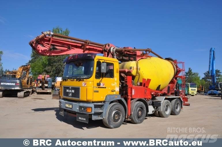 MAN 32.403 Betonkeverők/Betonpumpák