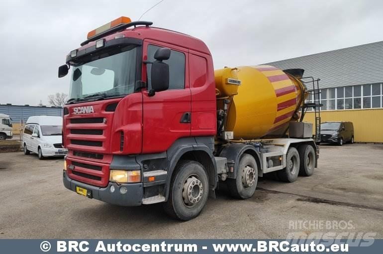 Scania R 480 Betonkeverők/Betonpumpák