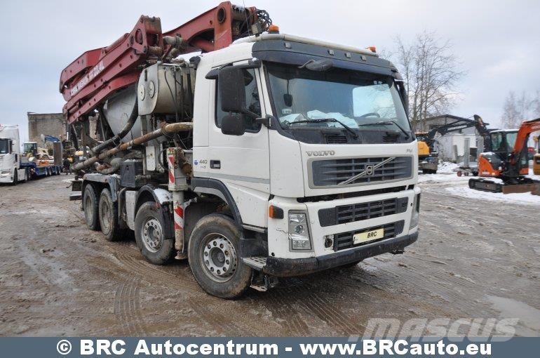 Volvo FM Betonpumpák