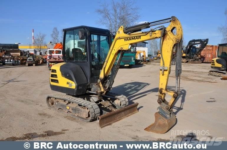 Yanmar SV26 Mini kotrók < 7t