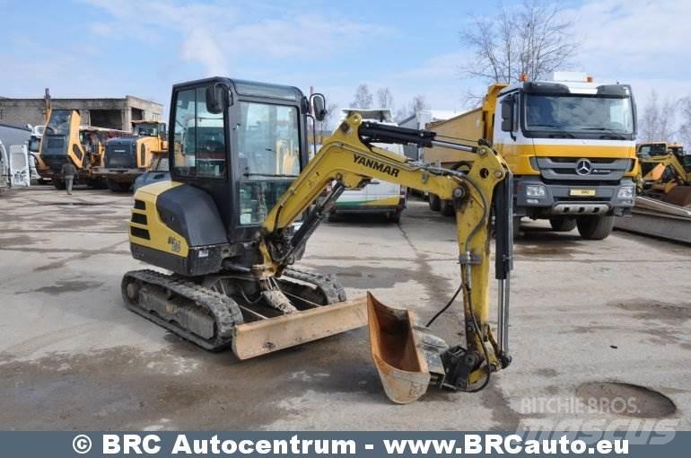 Yanmar SV26 Mini kotrók < 7t