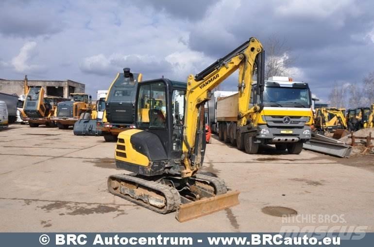 Yanmar SV26 Mini kotrók < 7t