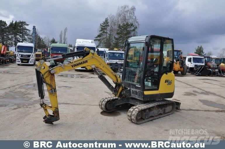 Yanmar SV26 Mini kotrók < 7t