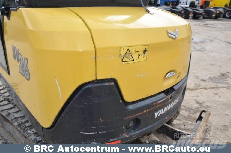 Yanmar SV26 Mini kotrók < 7t