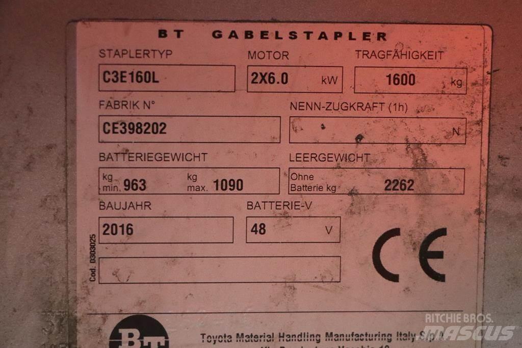 BT C3E160L Elektromos targoncák