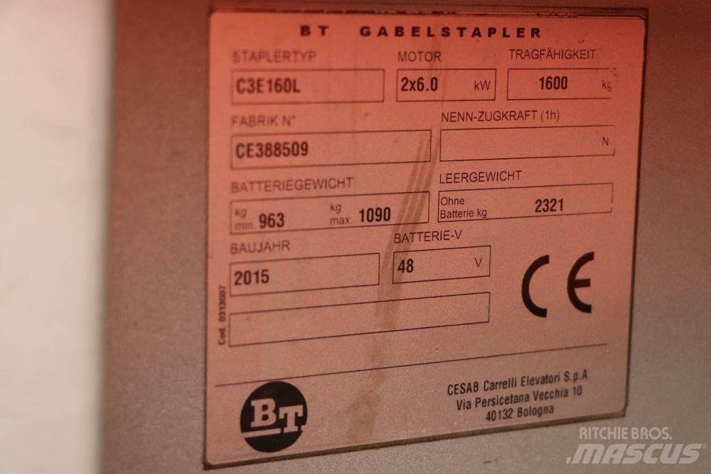 BT C3E160L Elektromos targoncák