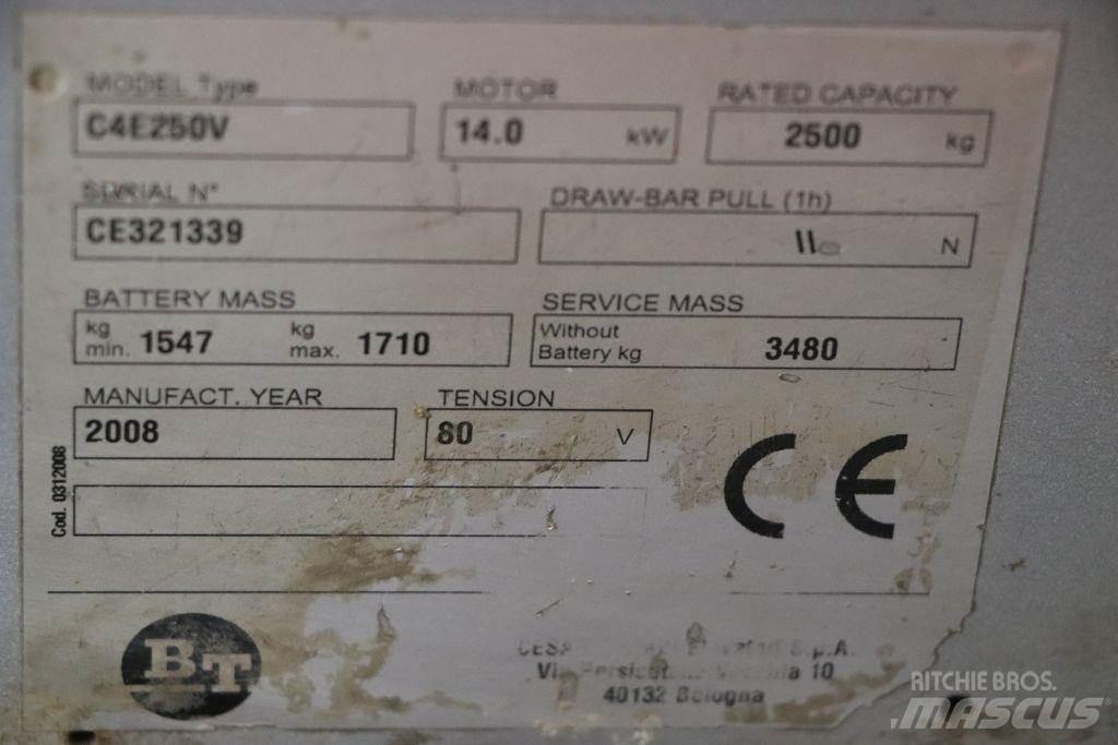 BT C4E250V Elektromos targoncák