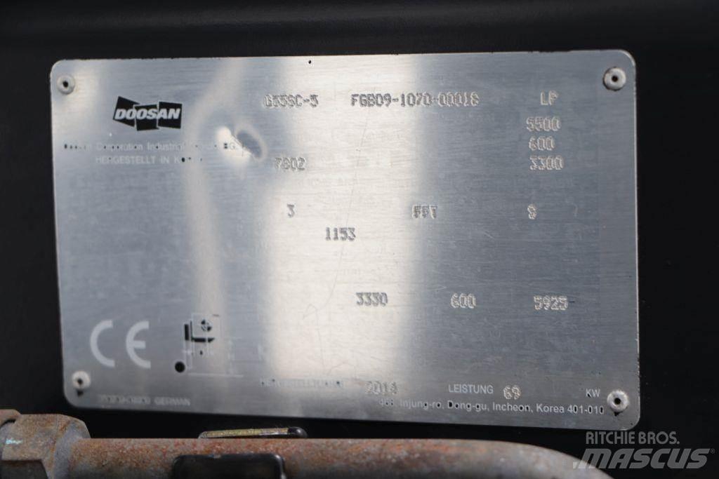 Doosan G55SC-5 Gázüzemű targoncák
