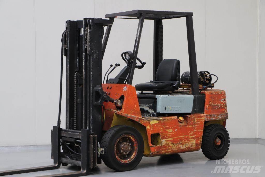 Hyster H2.50XL Gázüzemű targoncák