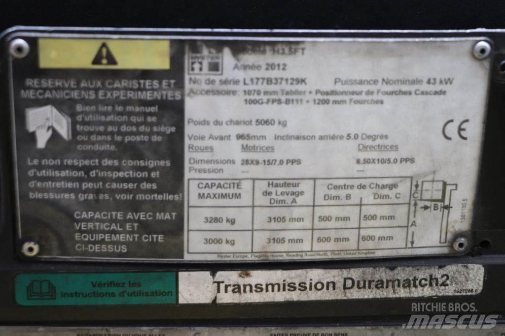 Hyster H3.5FT Dízel targoncák