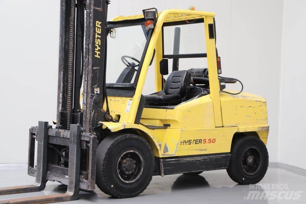 Hyster H5.50XM Gázüzemű targoncák