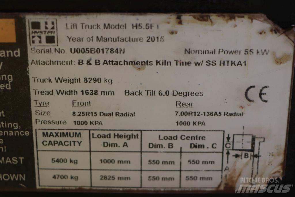 Hyster H5.5FT Dízel targoncák