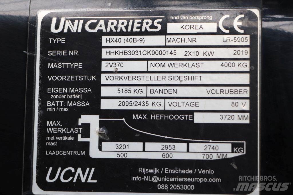 Hyundai 40B-9 Elektromos targoncák