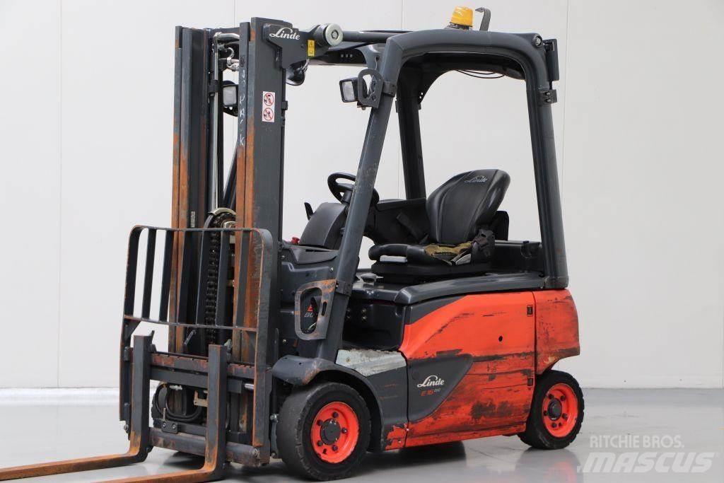 Linde E16P-02 Elektromos targoncák