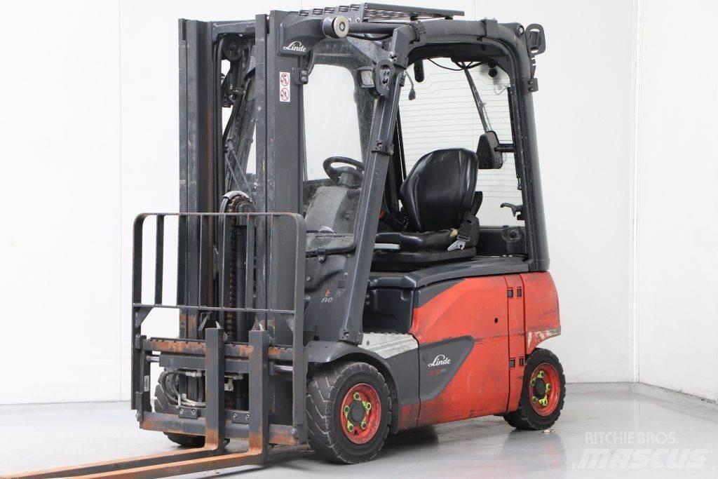 Linde E16P-02 Elektromos targoncák