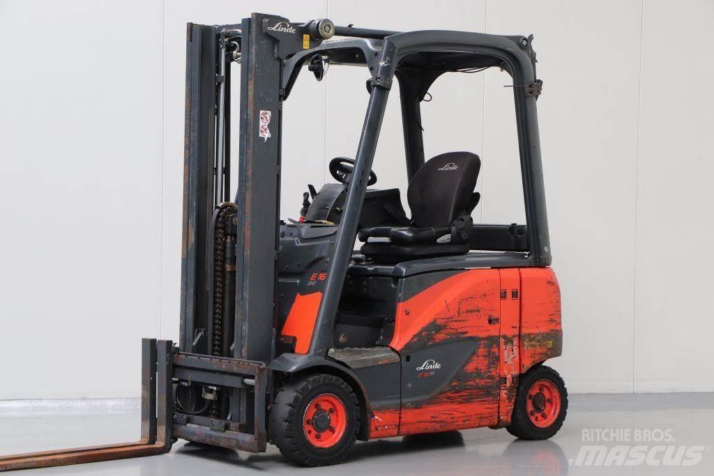 Linde E16PH-02 Elektromos targoncák