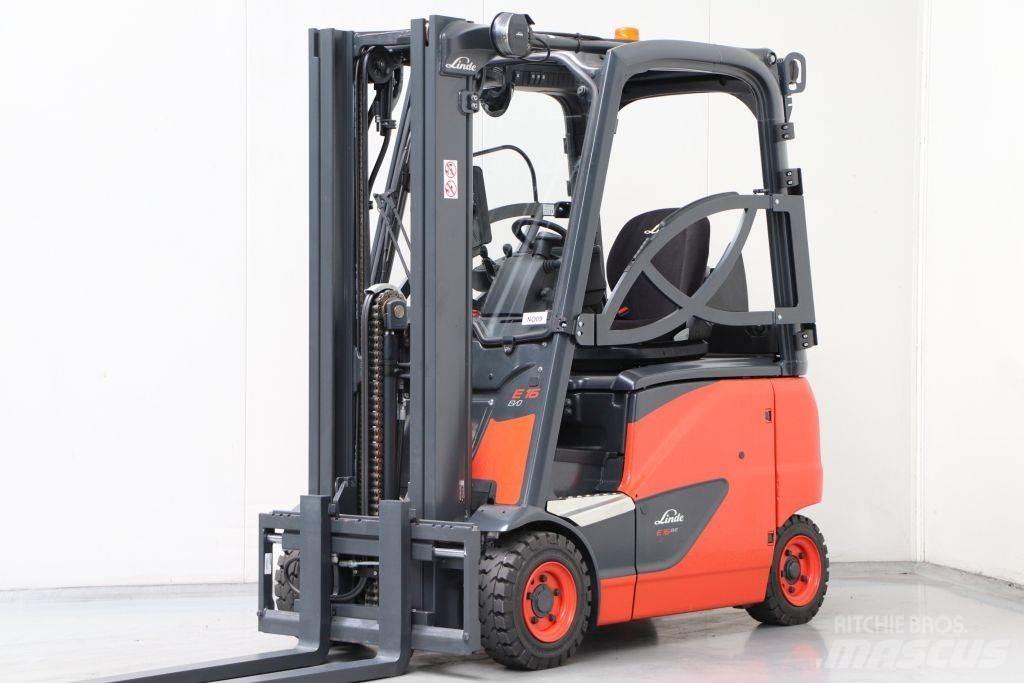 Linde E16PH-02 Elektromos targoncák
