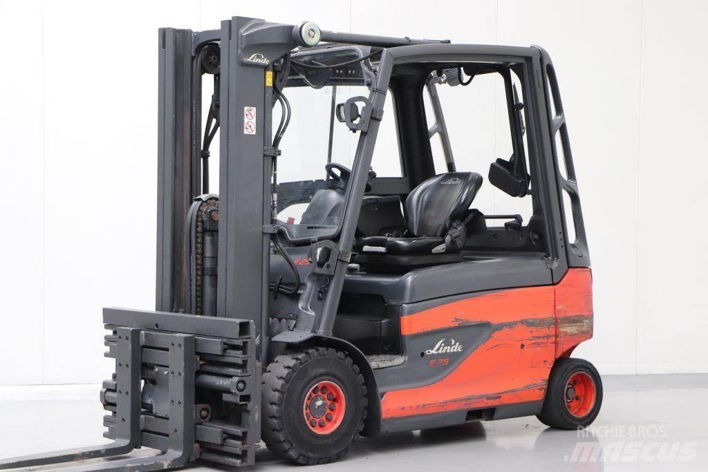Linde E25L-01 Elektromos targoncák