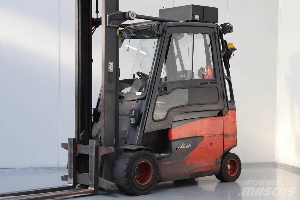 Linde E35HL-01 Elektromos targoncák