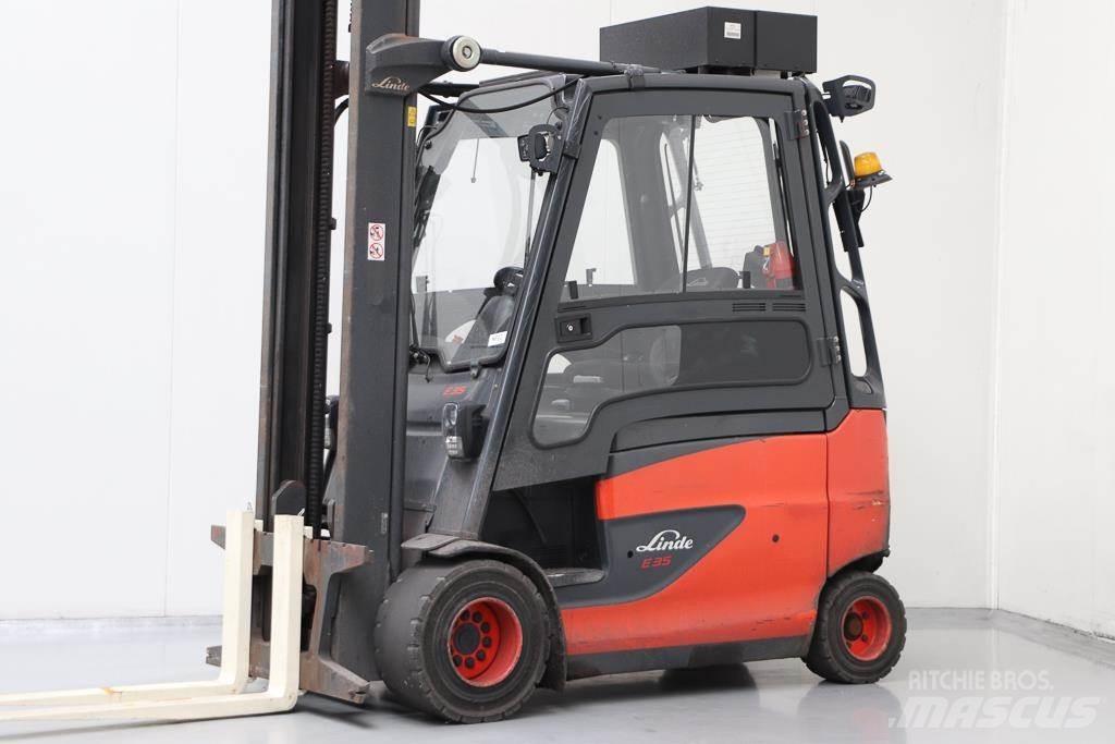 Linde E35HL-01 Elektromos targoncák