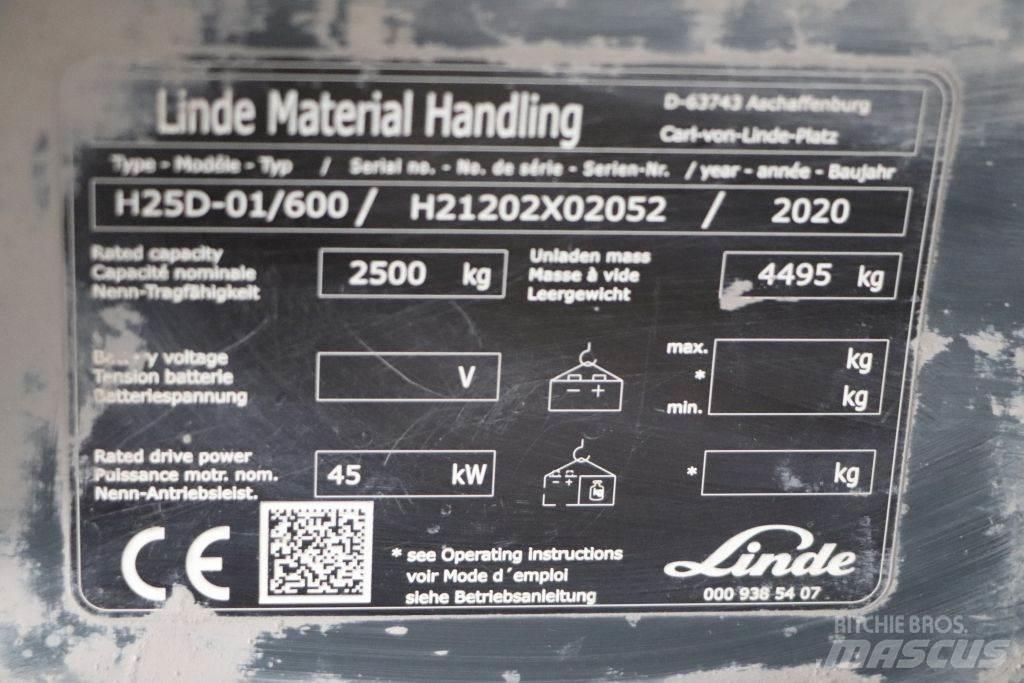 Linde H25D-01/600 Dízel targoncák