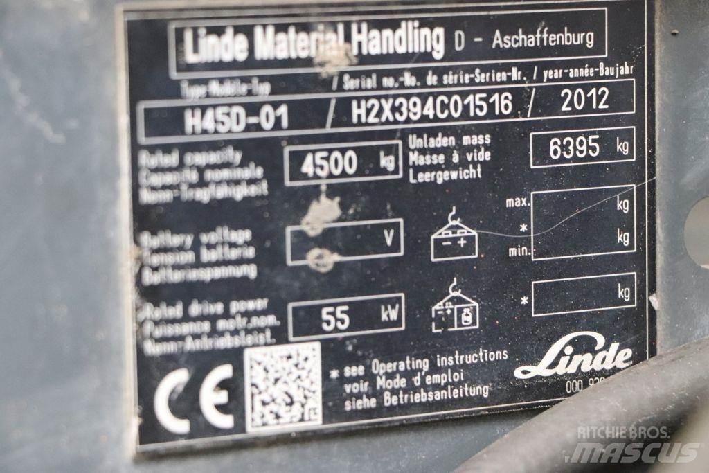 Linde H45D-01 Dízel targoncák