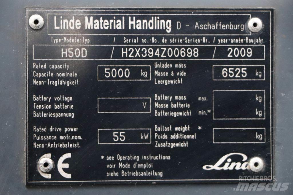 Linde H50D Dízel targoncák