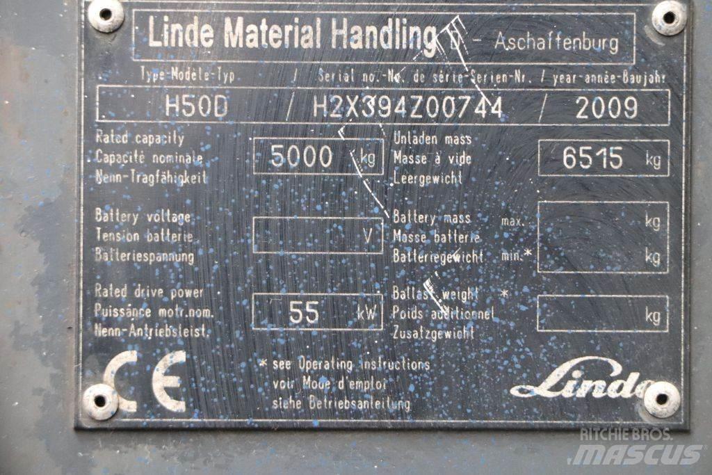 Linde H50D Dízel targoncák