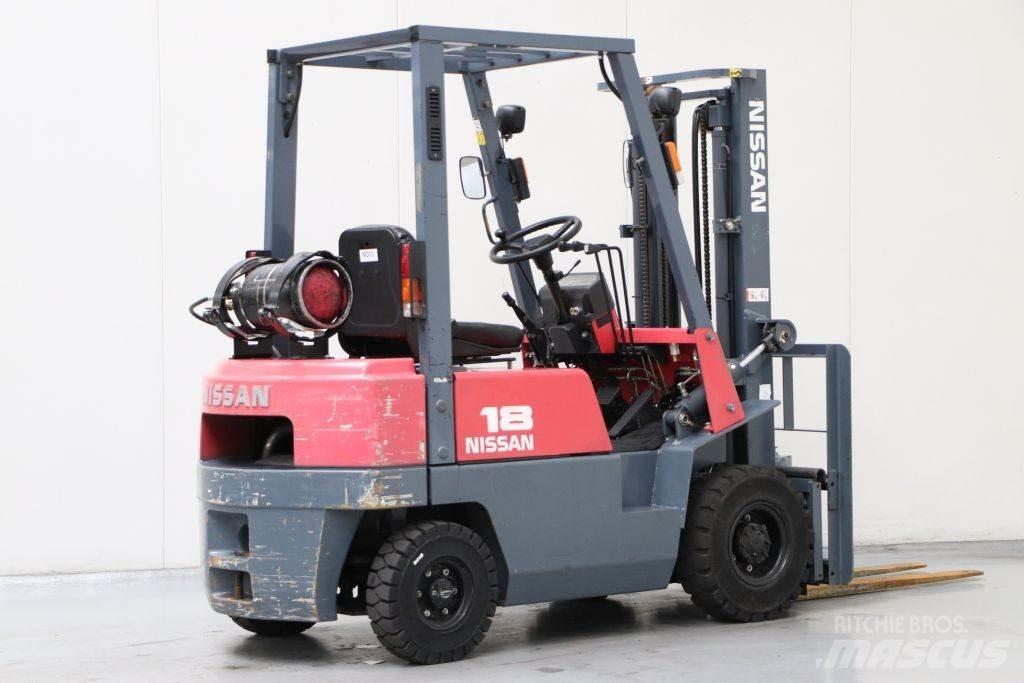 Nissan J01A18 Gázüzemű targoncák