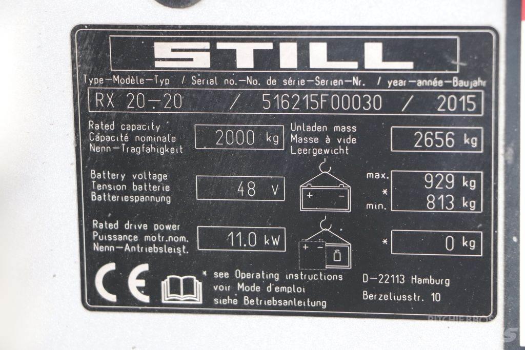 Still RX20-20 Elektromos targoncák