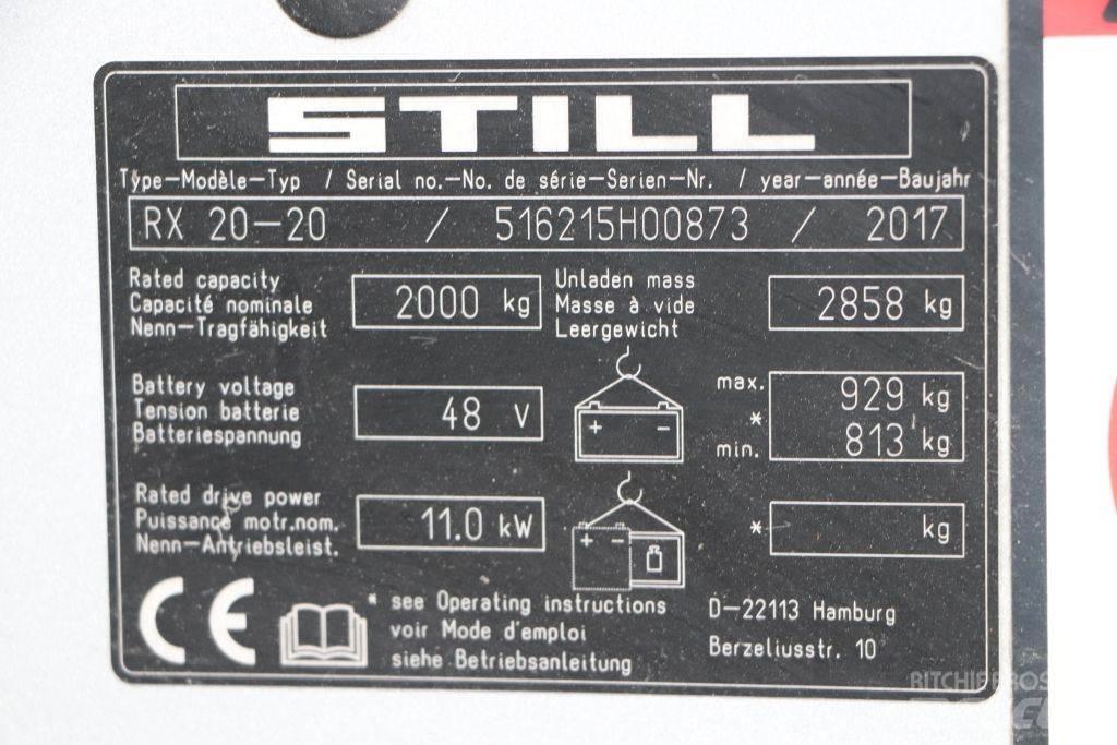 Still RX20-20 Elektromos targoncák