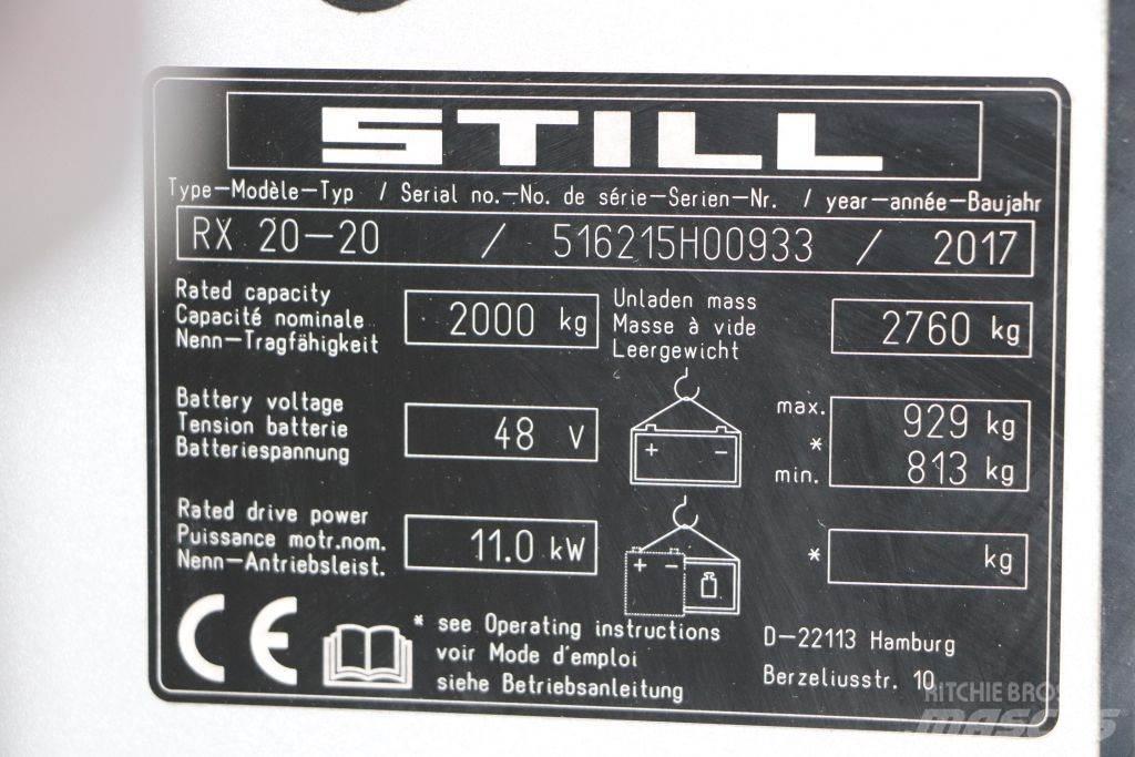 Still RX20-20 Elektromos targoncák