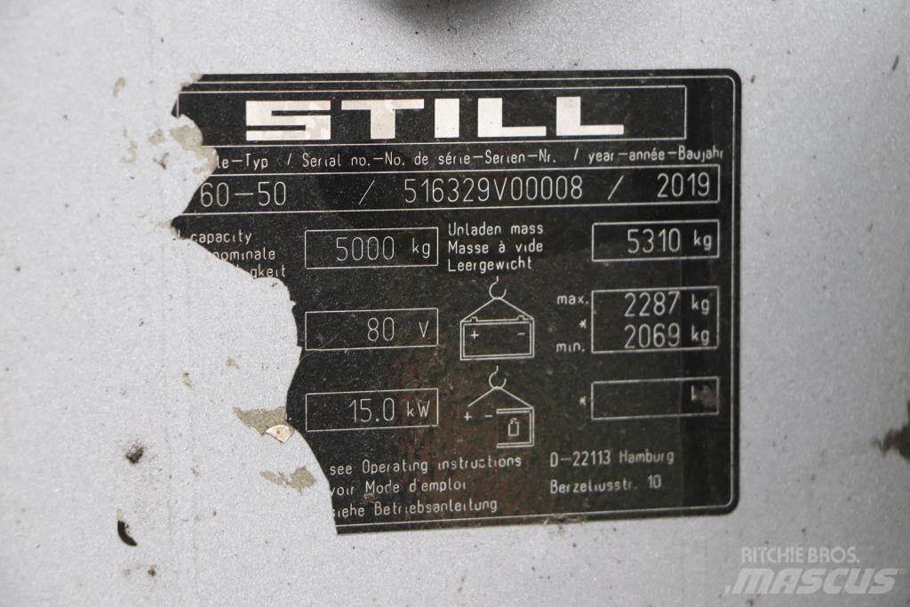 Still RX60-50 Elektromos targoncák