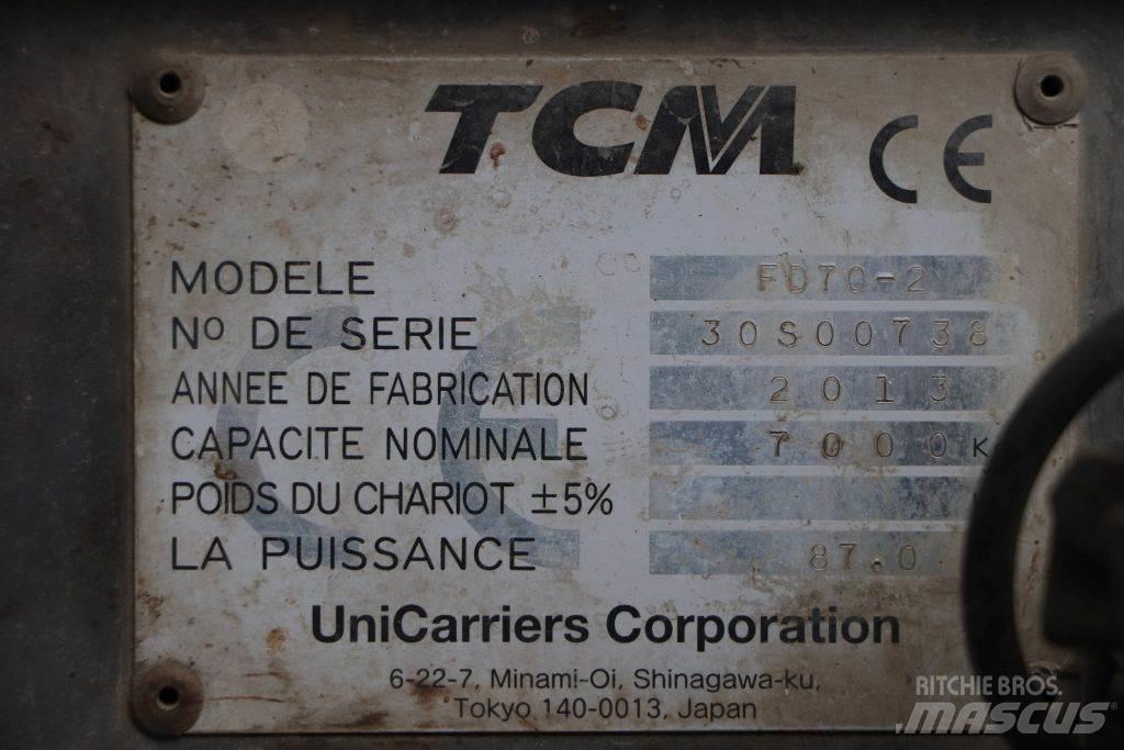TCM FD70-2 Dízel targoncák