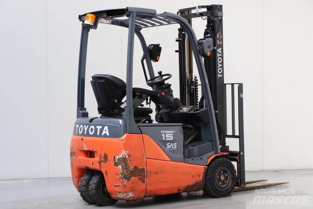 Toyota 8FBET15 Elektromos targoncák