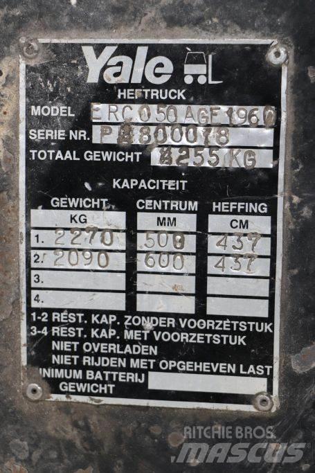 Yale ERC050AGE Elektromos targoncák