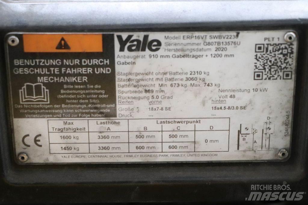 Yale ERP16VT Elektromos targoncák