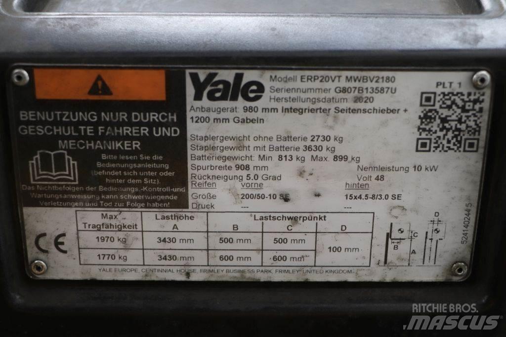 Yale ERP20VT Elektromos targoncák