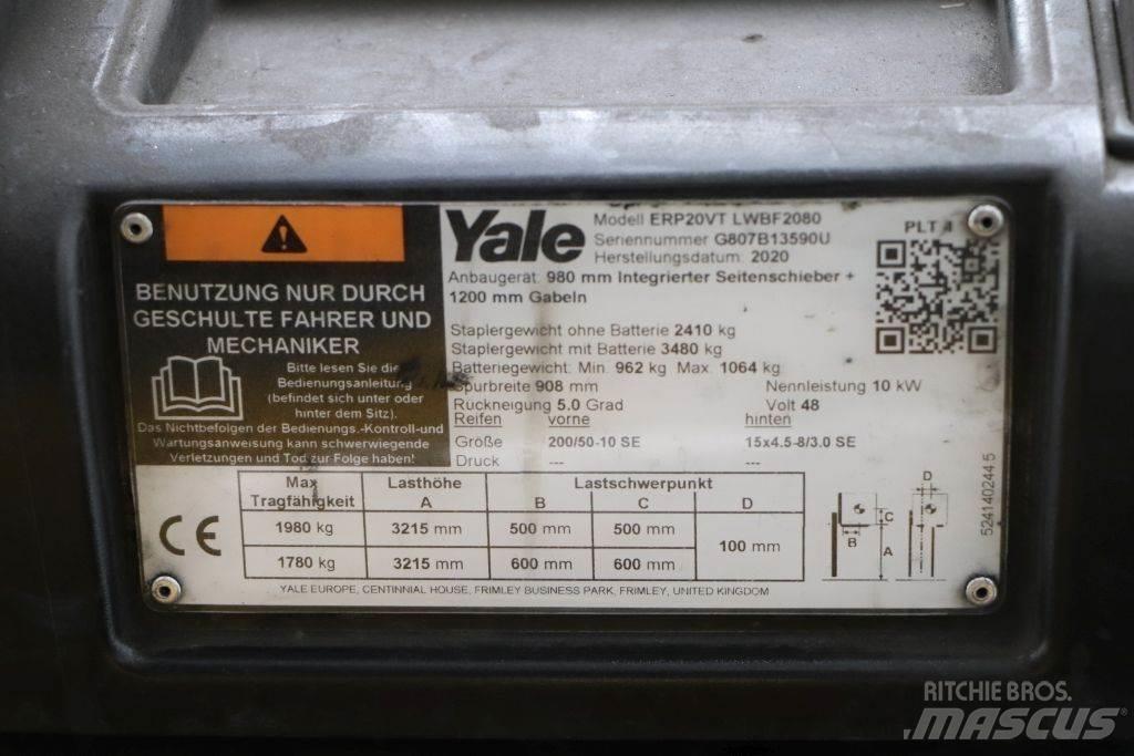 Yale ERP20VT Elektromos targoncák
