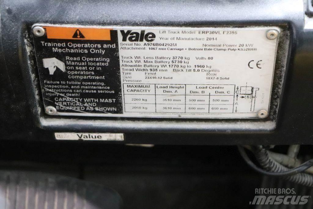 Yale ERP30VL Elektromos targoncák