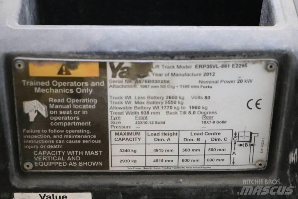 Yale ERP35VL Elektromos targoncák