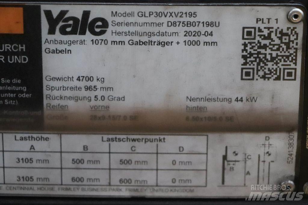 Yale GLP30VX Gázüzemű targoncák